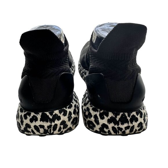 ADIDAS BY STELLA MCCARTNEY UltraBoost x 3D Sneakers Spellout 7.5 Leopard Black - Picture 8 of 12